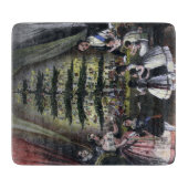 ビクトリア女王のクリスマスツリー カッティングボード (正面)