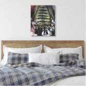 ビクトリア女王のクリスマスツリー キャンバスプリント (インサイチュ (寝室))