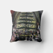 ビクトリア女王のクリスマスツリー クッション (裏面)