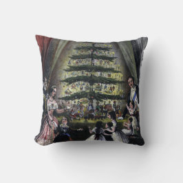 ビクトリア女王のクリスマスツリー クッション