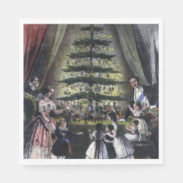 ビクトリア女王のクリスマスツリー スタンダードランチョンナプキン