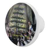 ビクトリア女王のクリスマスツリー セラミックノブ (右)