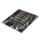 ビクトリア女王のクリスマスツリー タイル (側面)