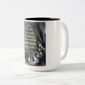 ビクトリア女王のクリスマスツリー ツートーンマグカップ (正面右)