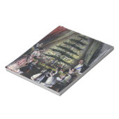 ビクトリア女王のクリスマスツリー ノートパッド (回転)