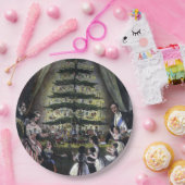 ビクトリア女王のクリスマスツリー ペーパープレート (パーティー)