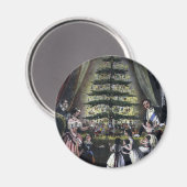 ビクトリア女王のクリスマスツリー マグネット (正面/裏面)