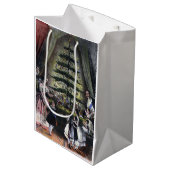 ビクトリア女王のクリスマスツリー ミディアムペーパーバッグ (正面アングル)