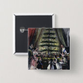 ビクトリア女王のクリスマスツリー 缶バッジ (正面&裏面)