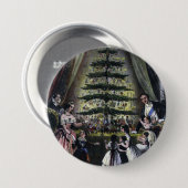 ビクトリア女王のクリスマスツリー 缶バッジ (正面&裏面)