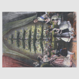 ビクトリア女王のクリスマスツリー 薄葉紙