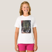 ビクトリア女王のクリスマスツリー Tシャツ (正面フル)