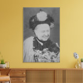 ビクトリア女王のジュビリーポートレート（1819年～1901年） L キャンバスプリント (インサイチュ (リビング))