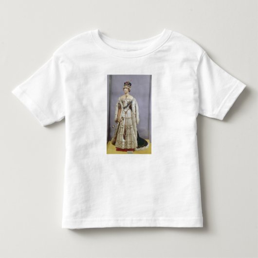 ビクトリア女王の人形 トドラーTシャツ (正面)