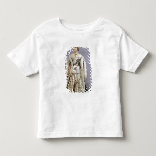 ビクトリア女王の人形 トドラーTシャツ (正面)