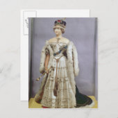ビクトリア女王の人形 ポストカード (正面/裏面)