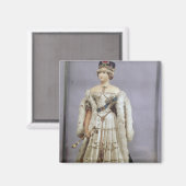 ビクトリア女王の人形 マグネット (正面/裏面)