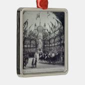 ビクトリア女王はブライトンに最初に訪問します メタルオーナメント (右)