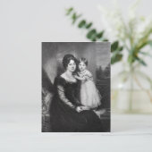 ビクトリア女王は母親との乳児として ポストカード (スタンド正面)