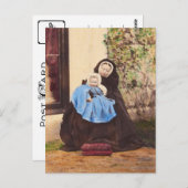 ビクトリア女王ホールディングビクトリア1863 ポストカード (正面/裏面)