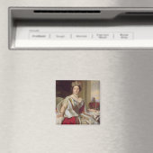 ビクトリア女王ポートレート(1819年~1901年) 1859年(油o) マグネット (インサイチュ (食洗機))