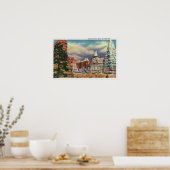 ビクトリア女王ロック層のビュー ポスター (キッチン)