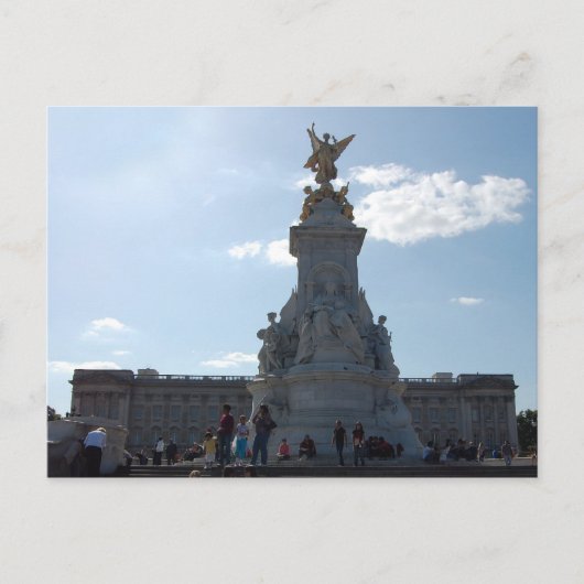 ビクトリア女王像はがき ポストカード (正面)