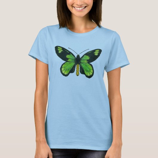 ビクトリア女王蝶 Tシャツ (正面)
