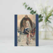 ビクトリア女王陛下のダイヤモンドのジュビリー1837 ポストカード (スタンド正面)