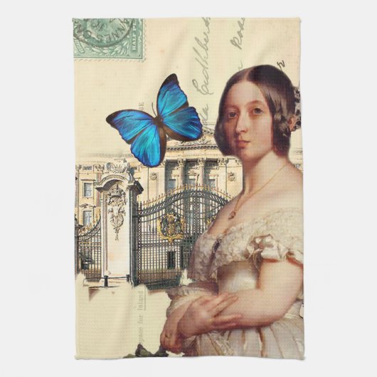 ビクトリア女王 キッチンタオル (縦)