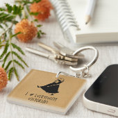 ビクトリア女王 キーホルダー (正面右)