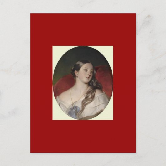 ビクトリア女王 ポストカード (正面)