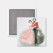 ビクトリア女王 マグネット (正面/裏面)