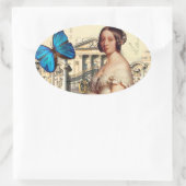 ビクトリア女王 楕円形シール (バッグ)