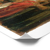 ビクトリア女王（1819年～1901年）戴冠式 ポスター (角)