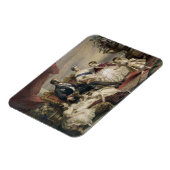 ビクトリア女王(1819-1901)とアルバート王子(1819) マグネット (左側)