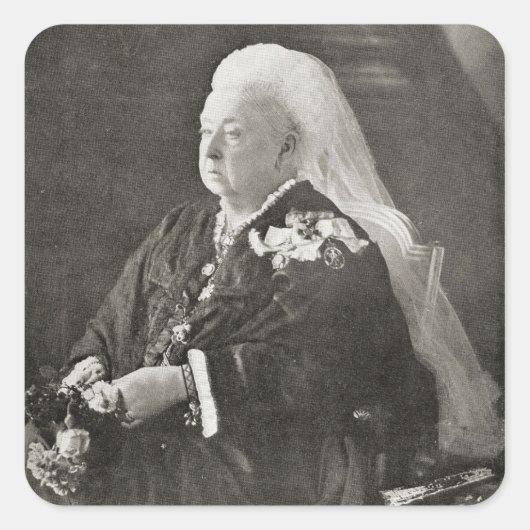 ビクトリア女王c.1899 スクエアシール (正面)