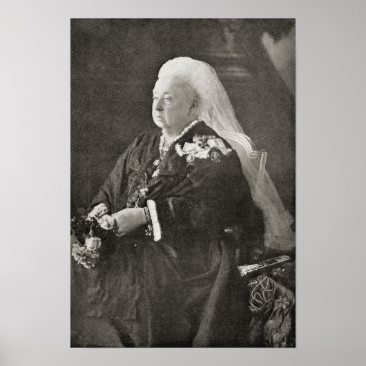 ビクトリア女王c.1899 ポスター (正面)