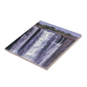 ビクトリア州上空のレインボー滝 – ジンバブエ，アフリカ タイル (側面)