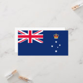 ビクトリア州旗(オーストラリア) カード (正面/裏面インサイチュ)