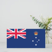 ビクトリア州旗(オーストラリア) カード (スタンド正面)