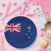 ビクトリア州旗（オーストラリア） ペーパープレート (パーティー)