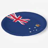 ビクトリア州旗（オーストラリア） ペーパープレート (アングル)