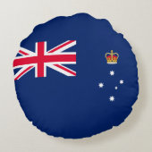 ビクトリア州旗(オーストラリア) ラウンドクッション (裏面)