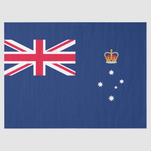 ビクトリア州旗（オーストラリア） 薄葉紙 (正面)