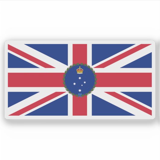 ビクトリア州旗(1903年~1952年)知事 シール (正面)