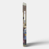 ビクトリア時代のクリスマスツリーの周りの家族 Case-Mate iPhoneケース (裏面 / 左)