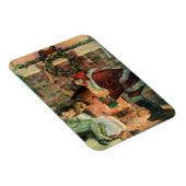 ビクトリア時代のクリスマス、サンタクロースの子供たち マグネット (右側)