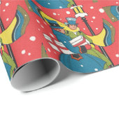 ビクトリア時代のクリスマス ファミリー ラッピングペーパー (ロールコーナー)