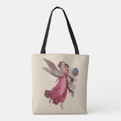 ビクトリア時代のクリスマス、守護天使 トートバッグ (裏面)